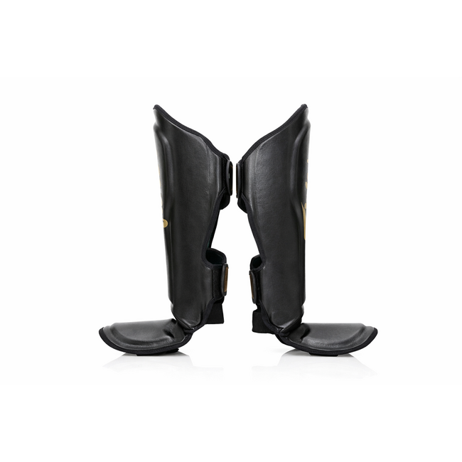 FAIRTEX FXB SG Scheenbeschermers – Zwart/Goud