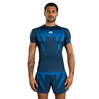 Venum Venum No Gi Rashguards korte mouwen - Indigo