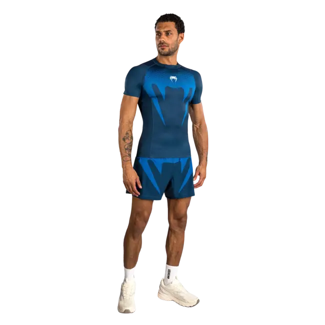 Venum Venum No Gi Rashguards korte mouwen - Indigo