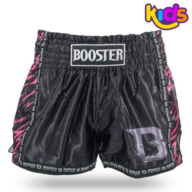 Booster Fightgear Booster Combat 3 Kickboksbroek Kids – Roze – Voor Kickboksen en Muay Thai