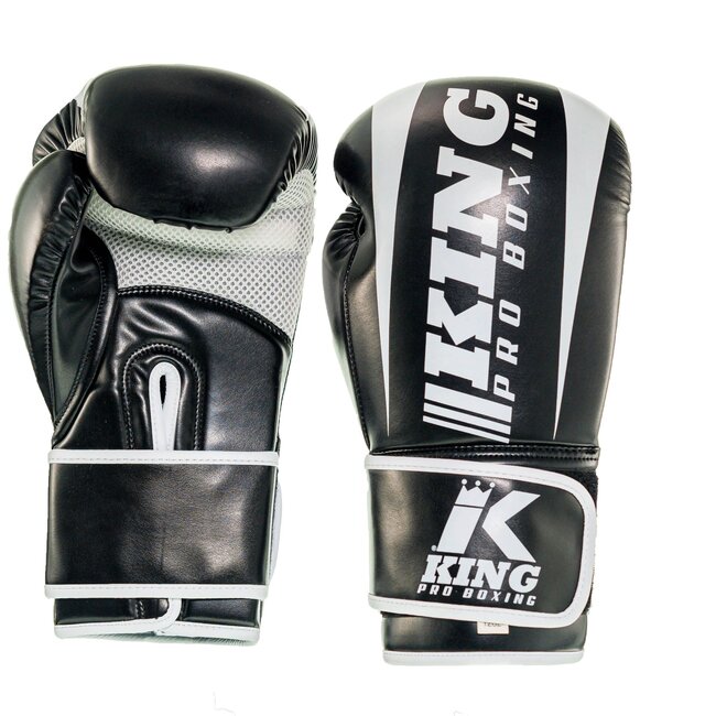 King Pro Boxing BOKSHANDSCHOENEN -KPB/REVO 1 - Zwart