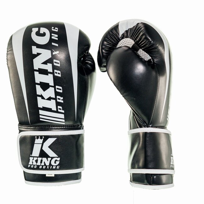 King Pro Boxing BOKSHANDSCHOENEN -KPB/REVO 1 - Zwart