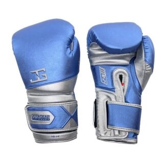 JOYA Joya Gear Bokshandschoenen - Blauw/Zilver - Performance Velcro Model