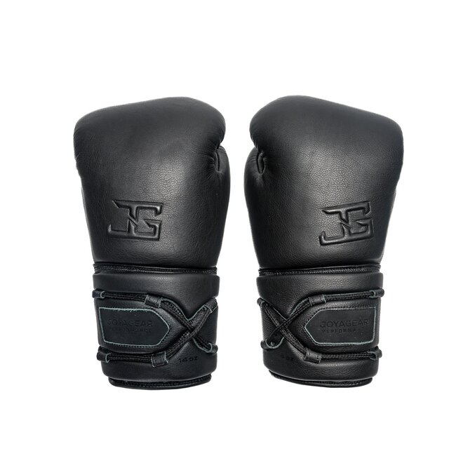 JOYA Joyagear Elite (leer) Performance Bokshandschoenen – Veters - Zwart