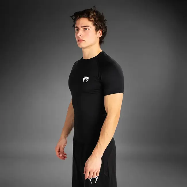 Venum Venum Contender Men’s Short Sleeve Rashguard - Black/White