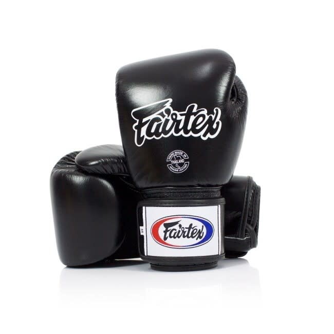 FAIRTEX Fairtex BGV1 Bokshandschoenen – Zwart – Echt Leer – Thaise Kwaliteit