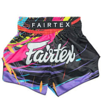 FAIRTEX Fairtex BS1938 Fairtex Acid Jazz Black Muaythai Shorts