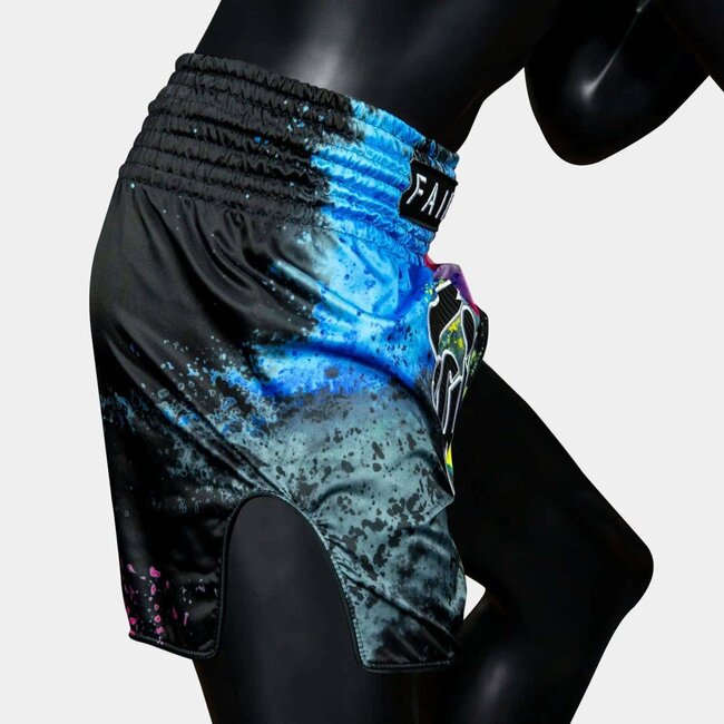 FAIRTEX Fairtex BS1938 Fairtex Acid Jazz Black Muaythai Shorts