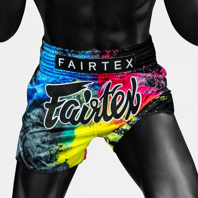 FAIRTEX Fairtex BS1938 Fairtex Acid Jazz Black Muaythai Shorts