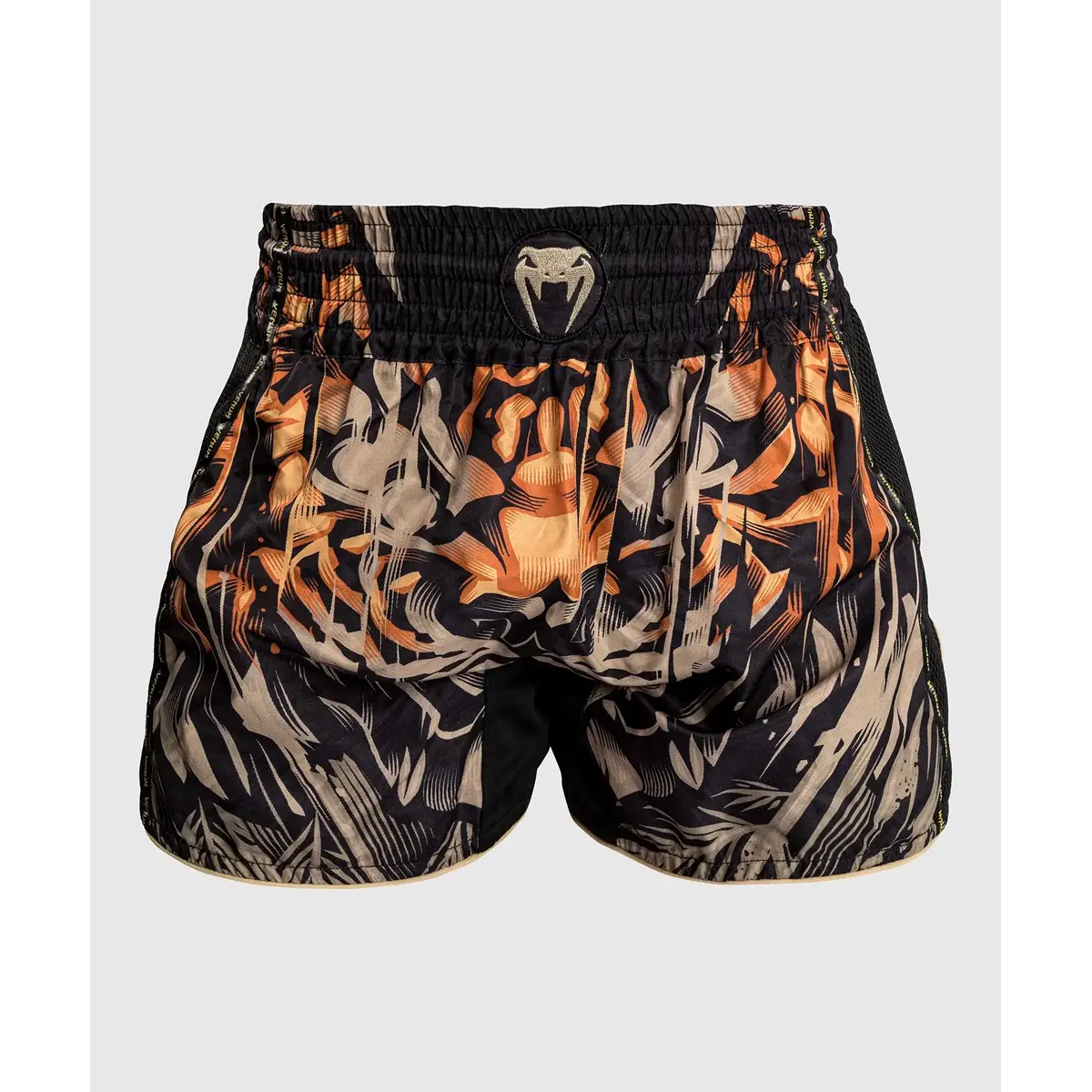 Venum Tiger short de Muay Thaï - noir/Neon Orange