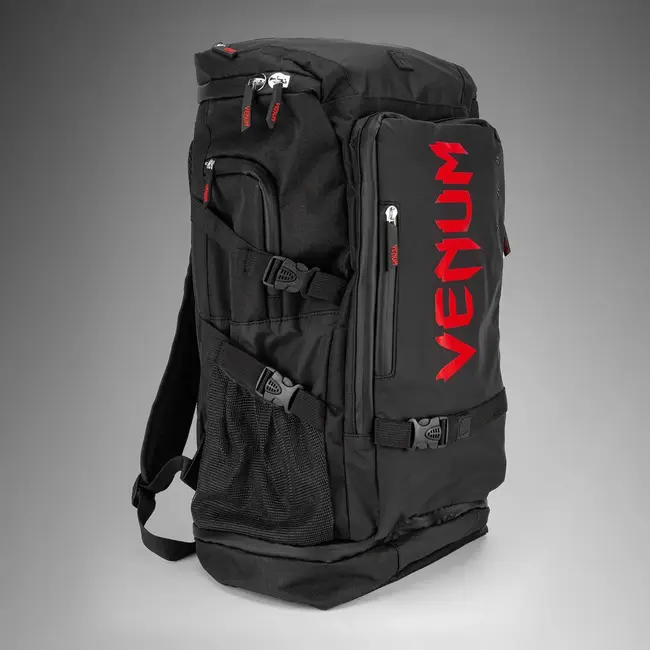 Venum Challenger Xtrem Evo Rugzak 50–63 Liter – Zwart – Vechtsport & Reizen