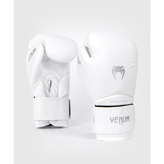 Venum Contender 1.5 Boxing Gloves - White/Silver