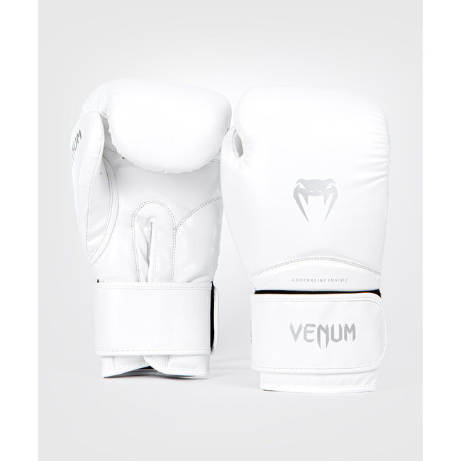 Venum Contender 1.5 Boxing Gloves - White/Silver