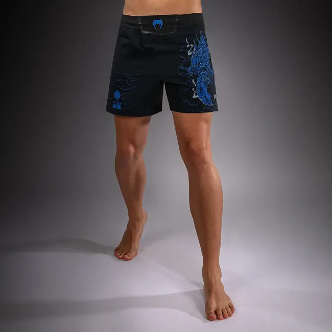 Venum Thunder Dragon Fightshorts - Black/Royal Blue