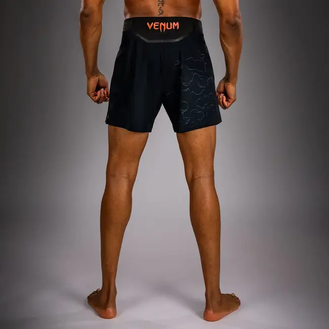 Venum Thunder Dragon Fightshorts - Black/Grey/Copper