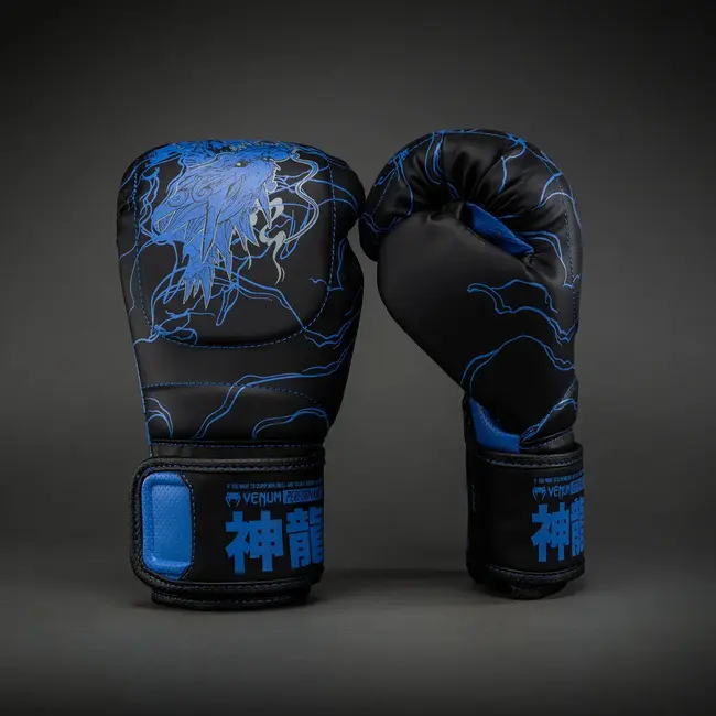 Venum Venum Thunder Dragon Boxing Gloves - Black/Royal Blue