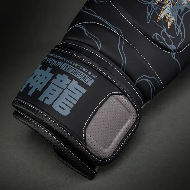 Venum Thunder Dragon Boxing Gloves - Black/Grey/Copper