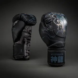Venum Venum Thunder Dragon Boxing Gloves - Black/Grey/Copper