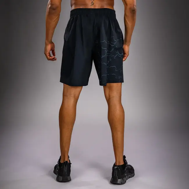 Venum Venum Thunder Dragon Training Shorts - Black/Grey/Copper