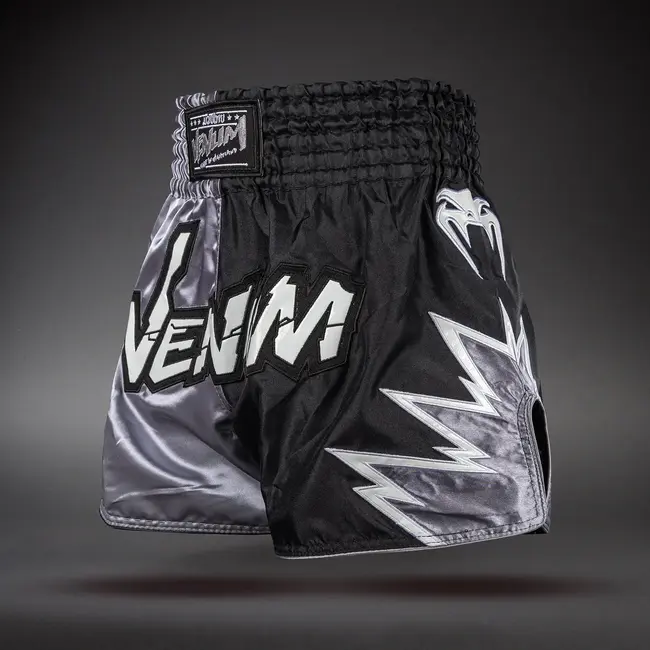 Venum Inferno 2.0 Muay Thai Shorts - Grey/Black