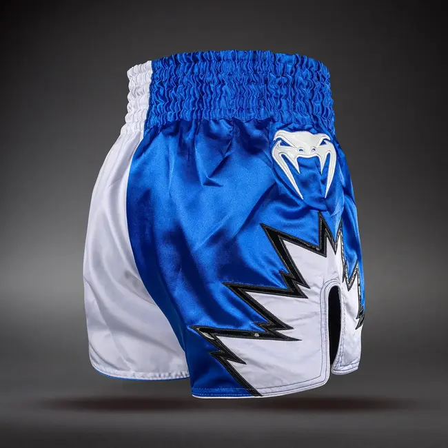 Venum Inferno 2.0 Muay Thai Shorts - White/Blue