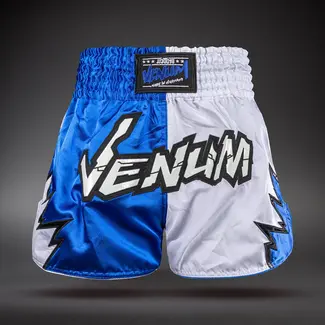 Venum Inferno 2.0 Muay Thai Shorts - White/Blue