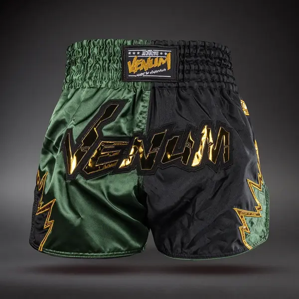 Venum Inferno 2.0 short de Muay Thaï - noir/kaki