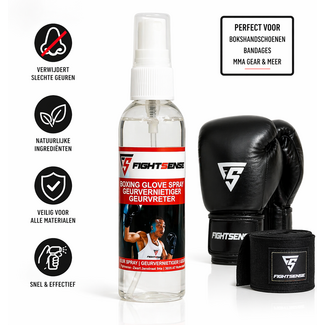 Fightsense Fightsense Geurvreter Spray – Anti-geur Oplossing voor Bokshandschoenen & Sportgear