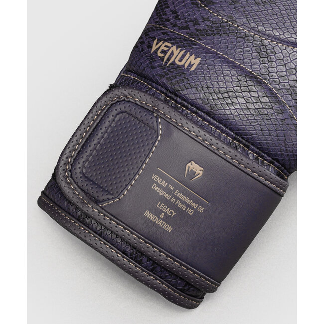 Venum Venum Impact Evo Scales Boxing Gloves - Dark Purple