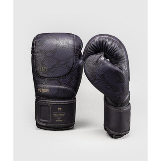 Venum Impact Evo Scales Boxing Gloves - Dark Grey