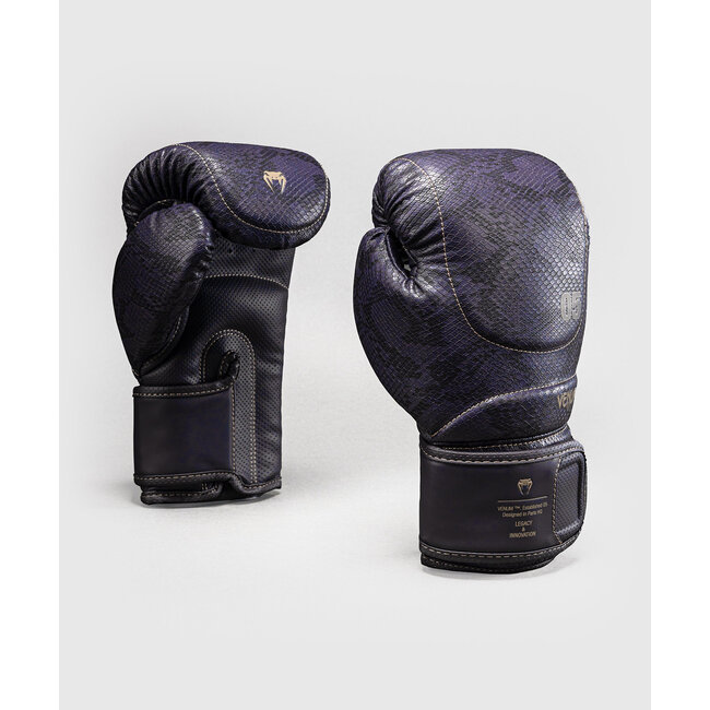Venum Impact Evo Scales Boxing Gloves - Dark Grey