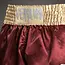 Venum Classic Muay Thai Shorts - Burgundy/Gold/White