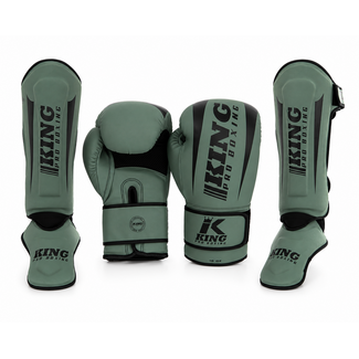 King Pro Boxing KING - REVO FIGHTSET - KPB/SG REVO 5 military green