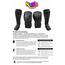 Venum FIGHTSENSE -  KIDS BASIC FIGHTSET - BLACK ON BLACK