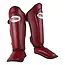 Twins Special Fightset Bordeaux Rood Bokshandschoenen Scheenbeschermers Bandage