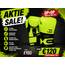 JOYA Gear Bokshandschoenen - LIME GROEN/ZWART - Performance Velcro Model