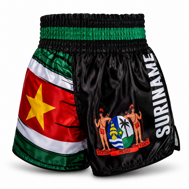 Fightsense Fightshort – Suriname Edition – Fightshort voor vechtsport en training