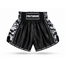 Fightsense Muay Thai Short V2 – Black/Grey – Fightshort voor vechtsport en training