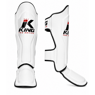 King Pro Boxing Scheenbeschermers- KPB/ SG-3 - WIT