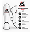 King Pro Boxing King - Scheenbeschermers- KPB/ SG-3 - WIT