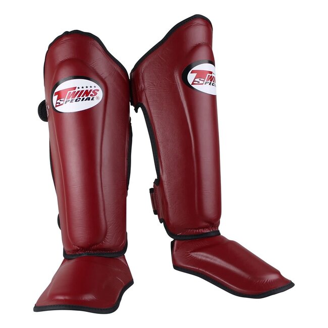 Twins Special SGL 7 Scheenbeschermers – Wine Red – M en L