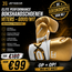 JOYA Joya Performance Bokshandschoenen met Veters – Goud/Wit