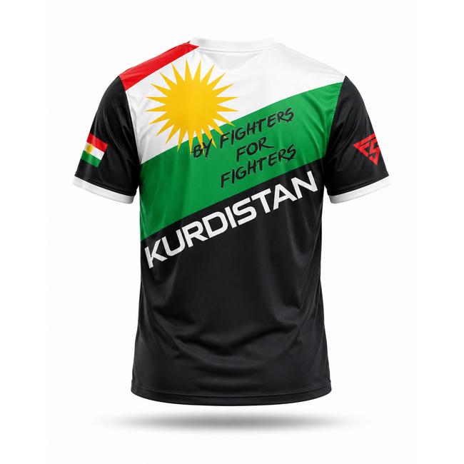 Fightsense Fightsense Kurdistan Sportshirt – Performance Edition