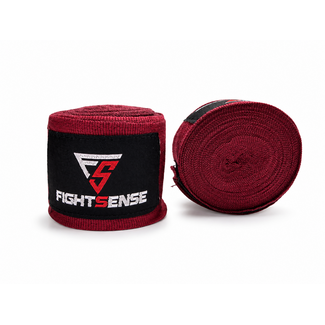 Fightsense Rode Bandage – Wine Red – 500cm