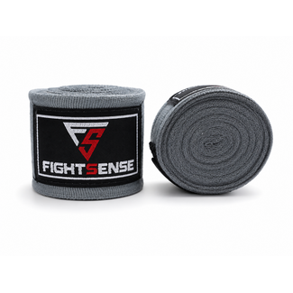 Fightsense bandages – Grijs – 500CM