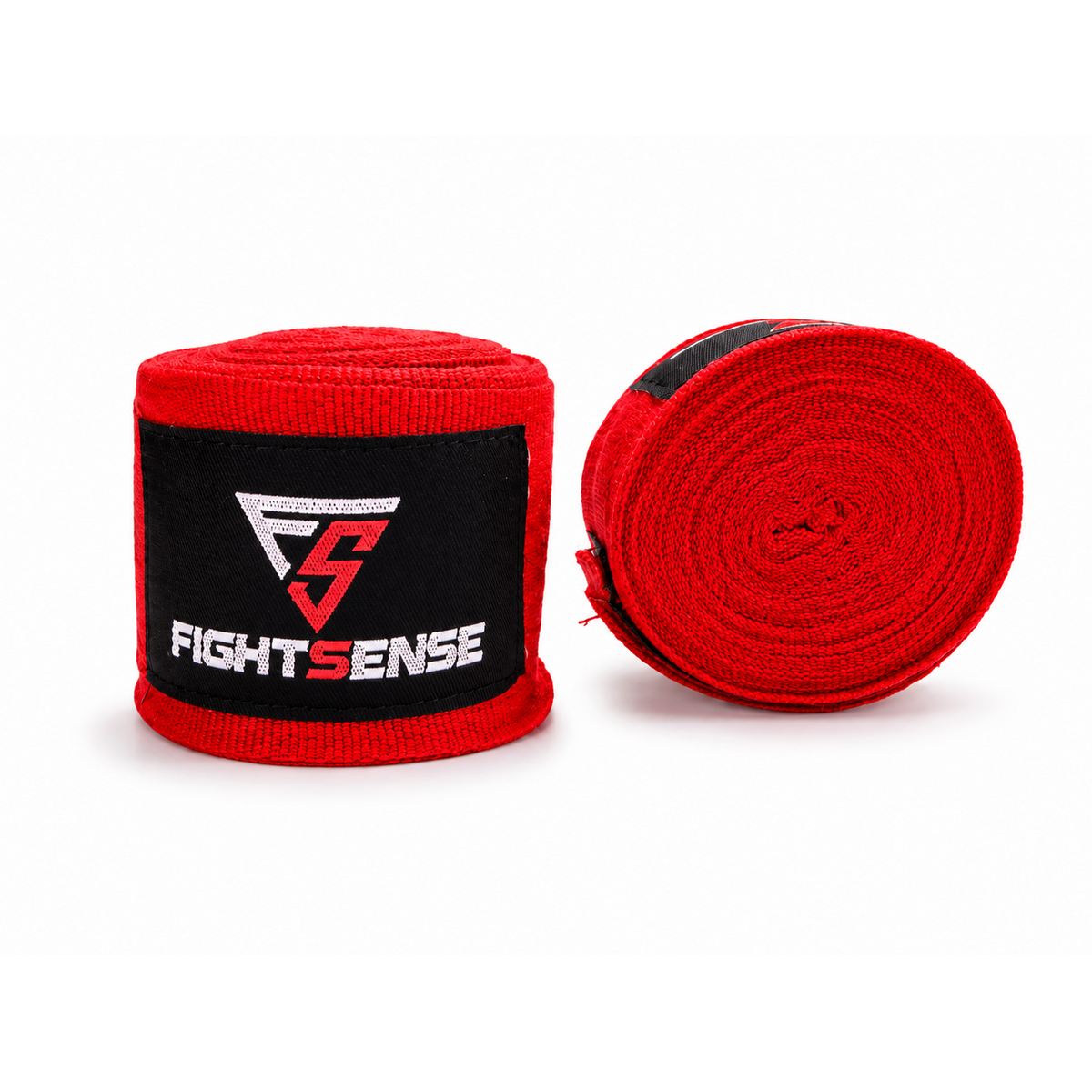 Fightsense Bandes de boxe – rouge – 500cm
