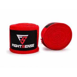 Fightsense Bandage – Rood – 500cm