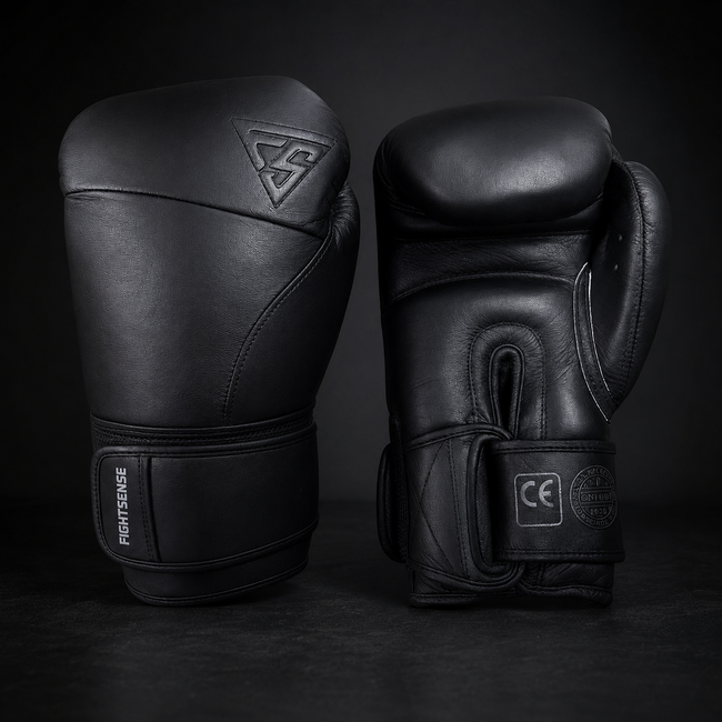 Fightsense Titan – Bokshandschoenen – Black – Bokshandschoenen voor vechtsport en training