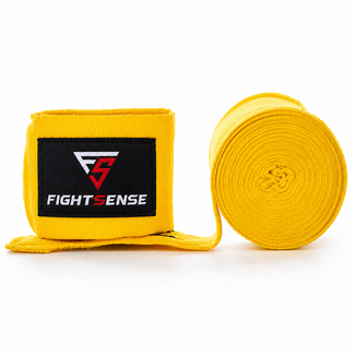 Fightsense bandages – GEEL 500cm