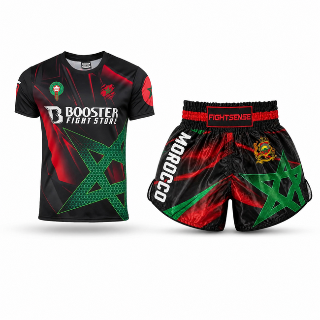 Booster Fightgear Morocco Fightset - Shirt + Short (Marokko)